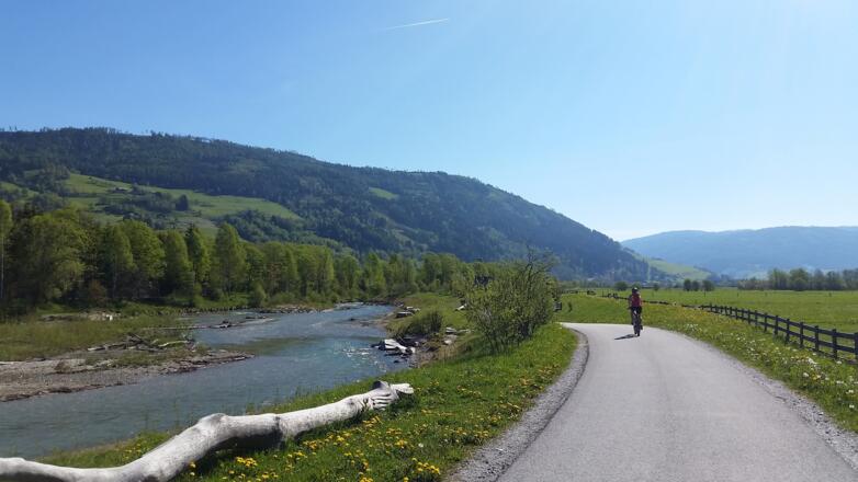 am Murradweg bei der Murinsel in St. Michael