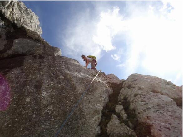 Westwand Abstiegsklettersteig