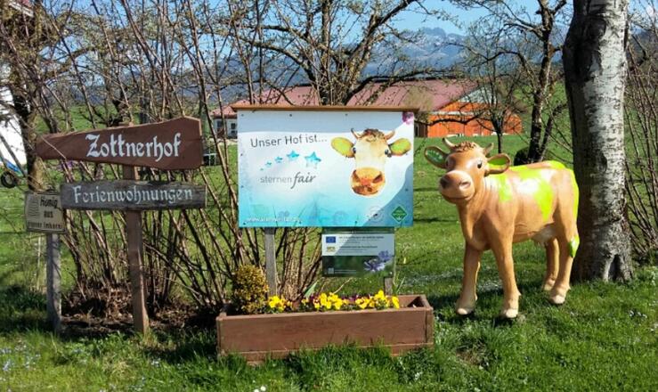 Begrüßungstafel Zottnerhof