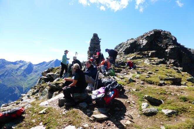 Steinmann am Satteljoch