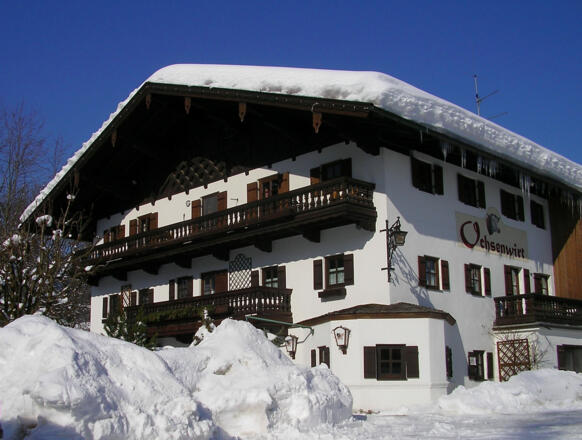 Hausansicht Winter