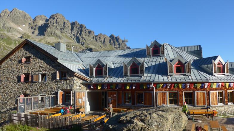 An der Jamtalhütte