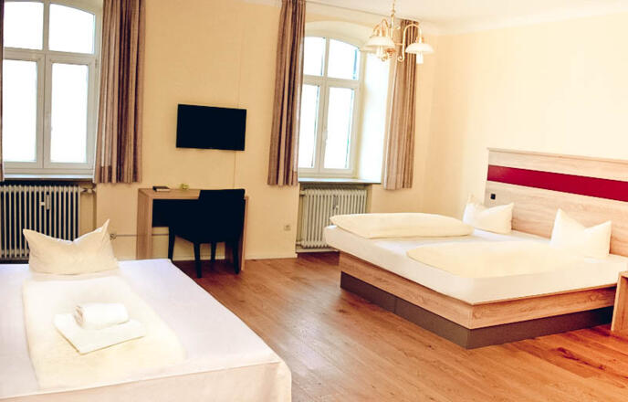 Doppelzimmer Flötinger Bräu