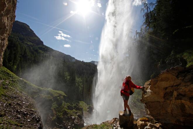 Abstecher zum Johanneswasserfall