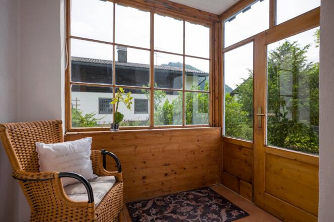 Eingangsbereich von innen