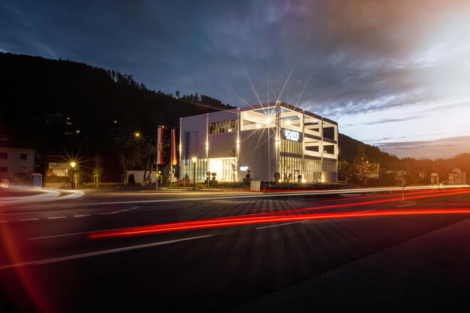 SCHÜTZ ART MUSEUM Nachtansicht © Schütz Art Society