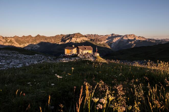 Prättigauer Höhenweg - die Carschinahütte