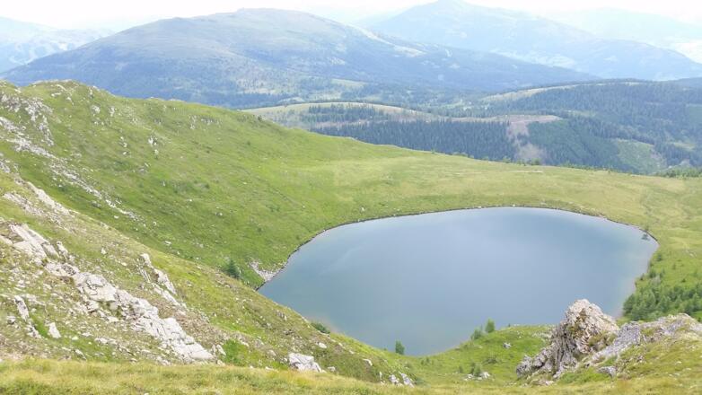 Blick auf den Laußnitzsee