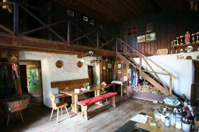 Stube in der Viehauseralm
