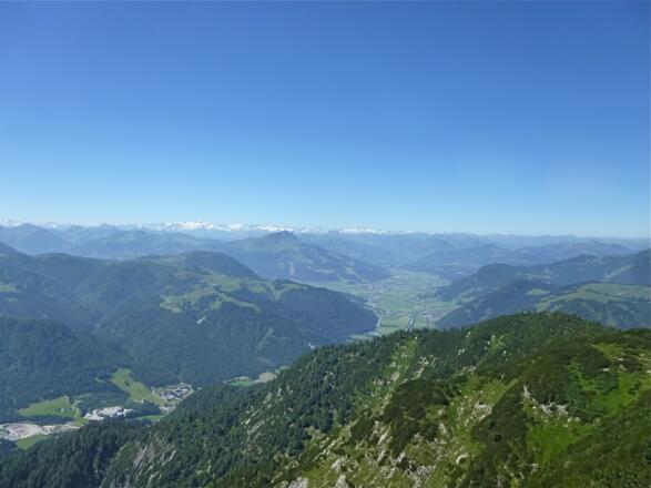 Blick in die Kitzbühler Alpen