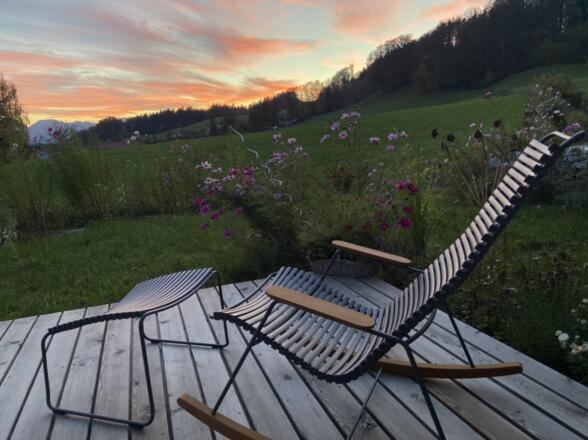 Abendstimmung nach Westen