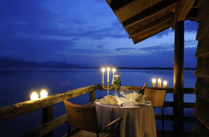 Hotel Gut Ising - Dinner am Badehaus