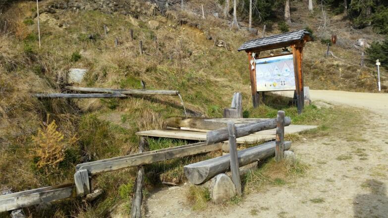 Wassererlebnis am Forstweg