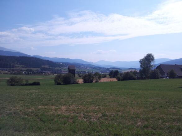 Blick auf Mariapfarr