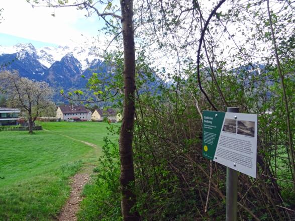 Letztes Wegstück der ersten Etappe Richtung Südtiroler Siedlung/Daneubrücke