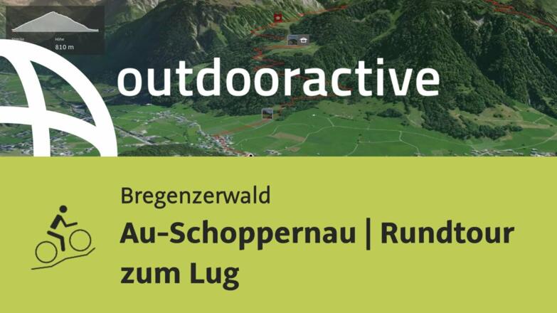 Mountainbike-tour im Bregenzerwald: Au-Schoppernau | Rundtour zum Lug