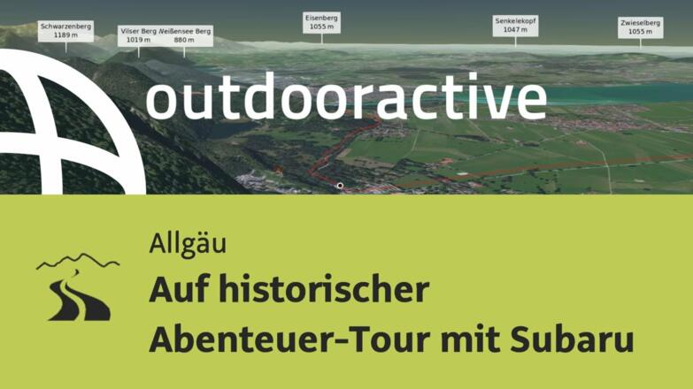 Interaktives 3D Erlebnis: Auf historischer Abenteuer-Tour mit Subaru