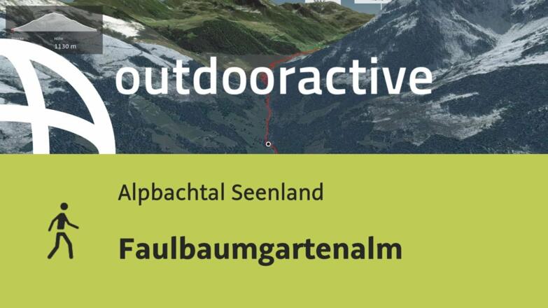 Wanderung im Alpbachtal Seenland: Faulbaumgartenalm