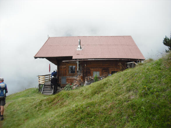 Die Pitzenalm.