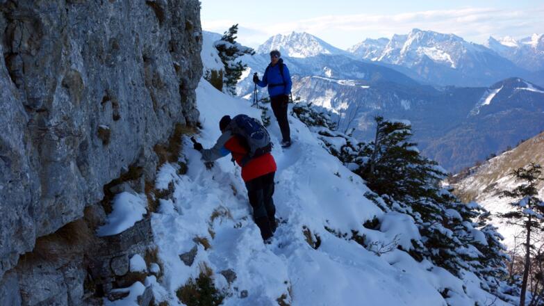 Vorsichtige Querung, nordseitig