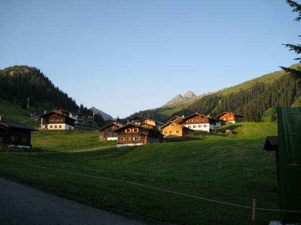 Garfrescha am frühen Morgen