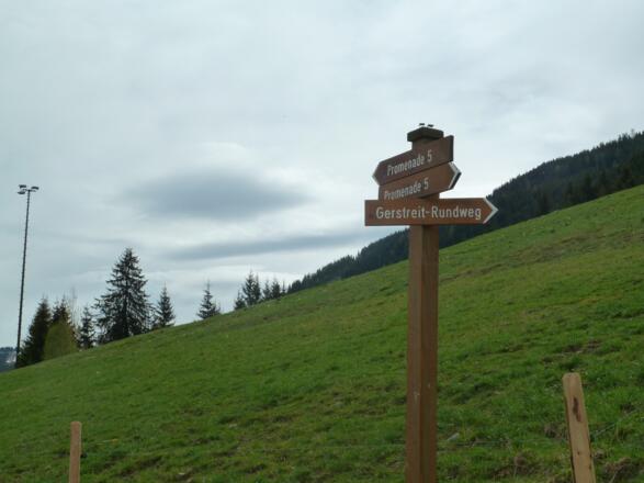 Abzweigung- Gerstreit Rundweg