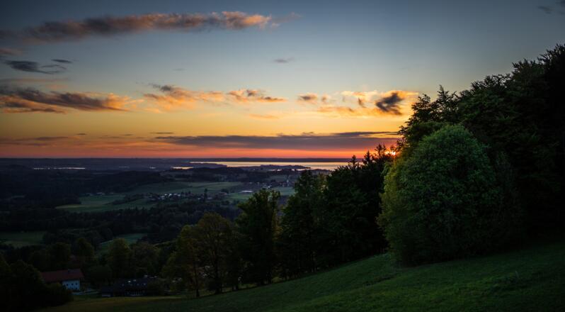Chiemsee Chalet Ausblick