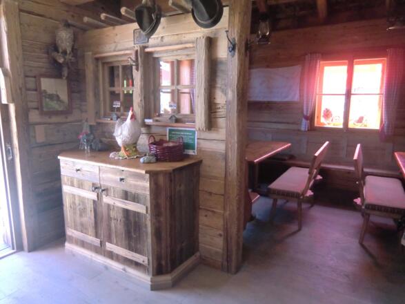 Innenansicht Brandner Hochalm