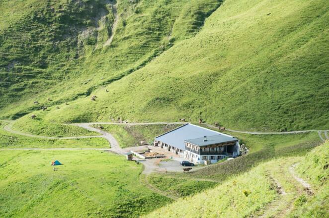 Alpe Hinterüntschen Schoppernau