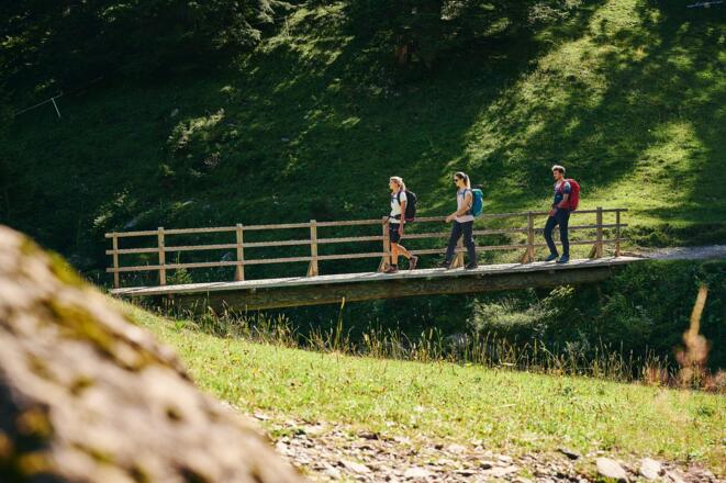 Wandern auf der Rossstelle Mellau
