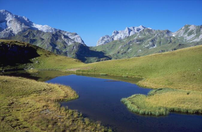 Platzis See mit Schweizer Tor