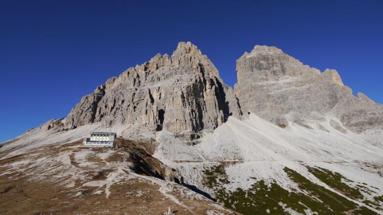 Das Rifugio Auronzo
