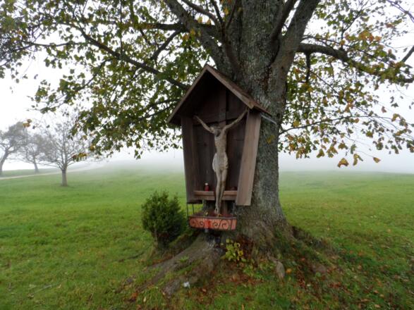 Bildstock vor Haunoldstein