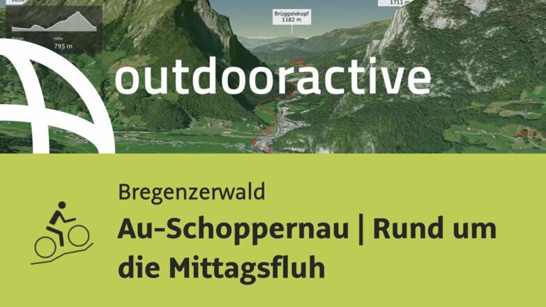 Mountainbike-tour im Bregenzerwald: Au-Schoppernau | Rund um die Mittagsfluh