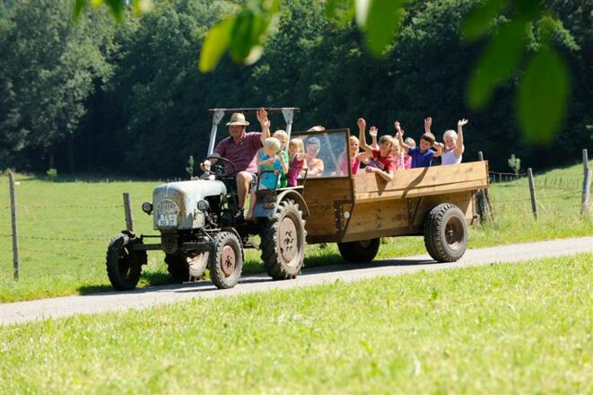 Traktorfahren Huberhof