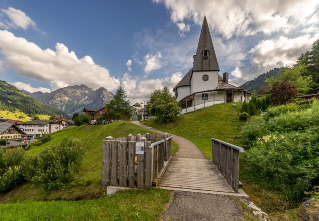Kirche in Hirschegg