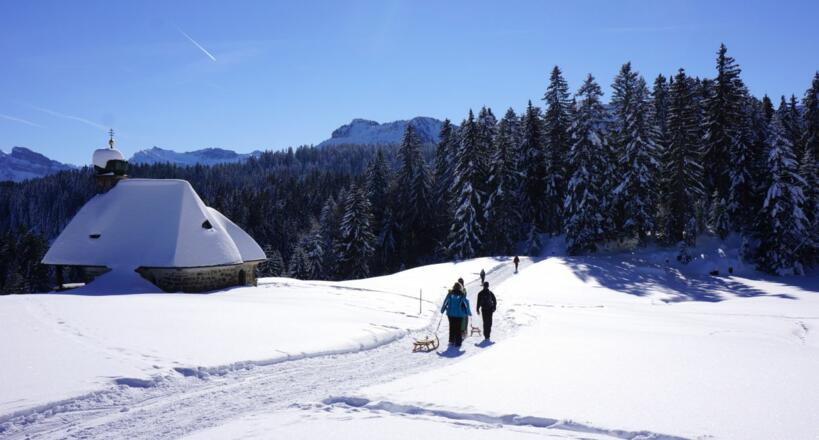Winter in Schwarzenberg/Bödele