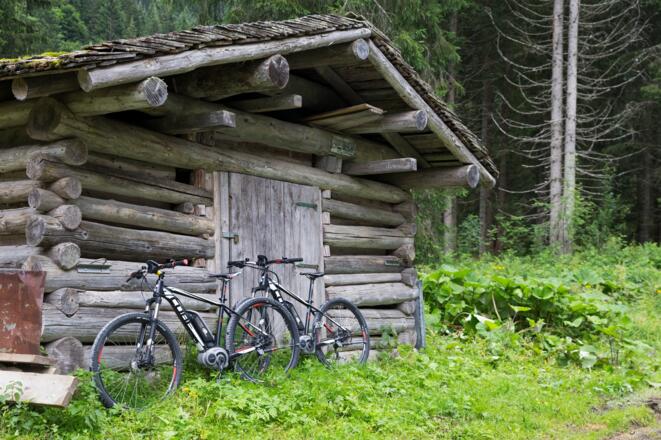 Mit dem Mountainbike zur Alpe Melköde