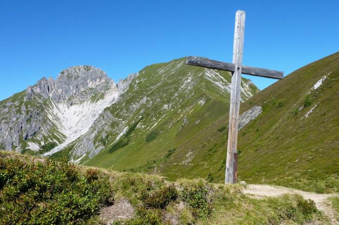 Am Draugsteintörl mit Draugstein