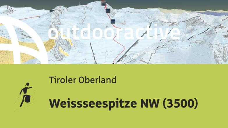 Skitour im Tiroler Oberland: Weissseespitze NW (3500)