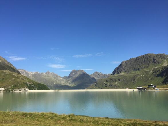 Blick über den Stausee