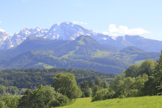 Blick auf den Hohen Göll