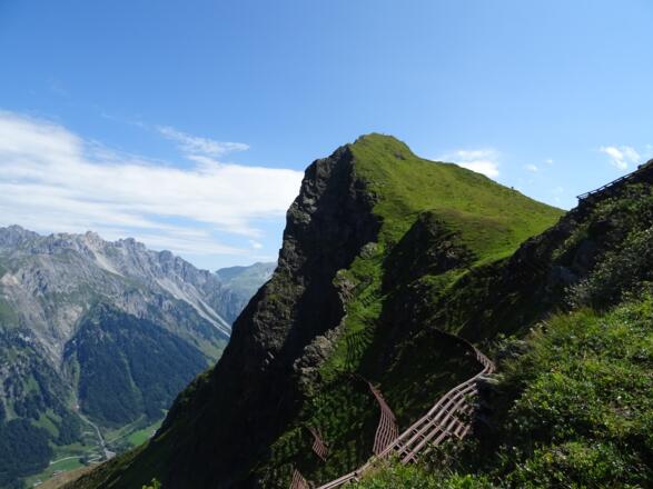 Kurz vor dem Burtschasattel