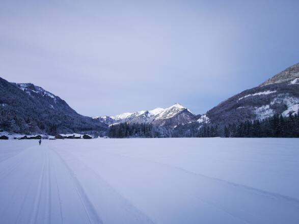Langlaufloipe Kanis in Mellau