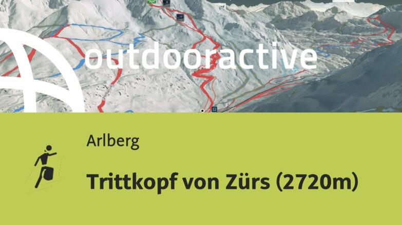 Skitour am Arlberg: Trittkopf von Zürs (2720m)