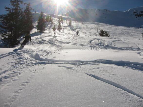 Ideales Skigelände