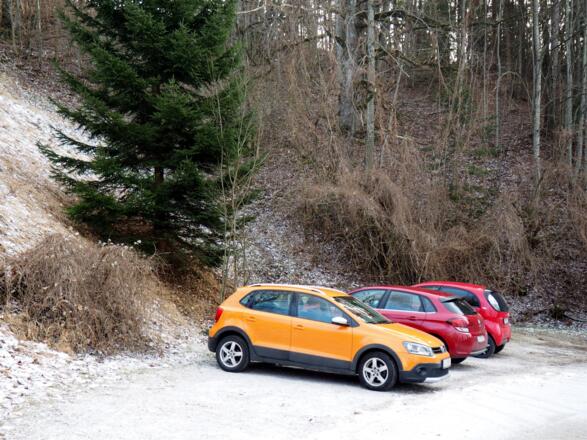 Parkplatz 785m