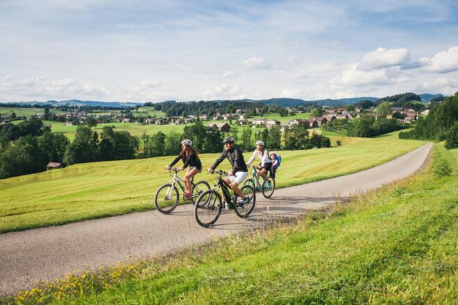 Radweg Bregenzerwald bei Egg