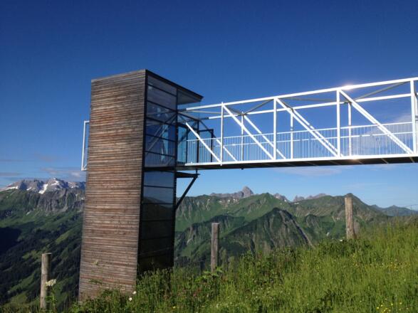 Panoramaaufzug am Walmendingerhorn