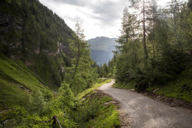 Weg in das Krumltal